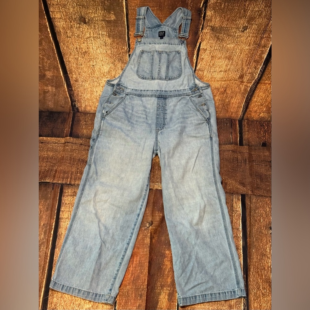 Vintage Gap Y2K Overalls Jeans Medium Women’s Baggy Denim 90s Slouchy Carpenter